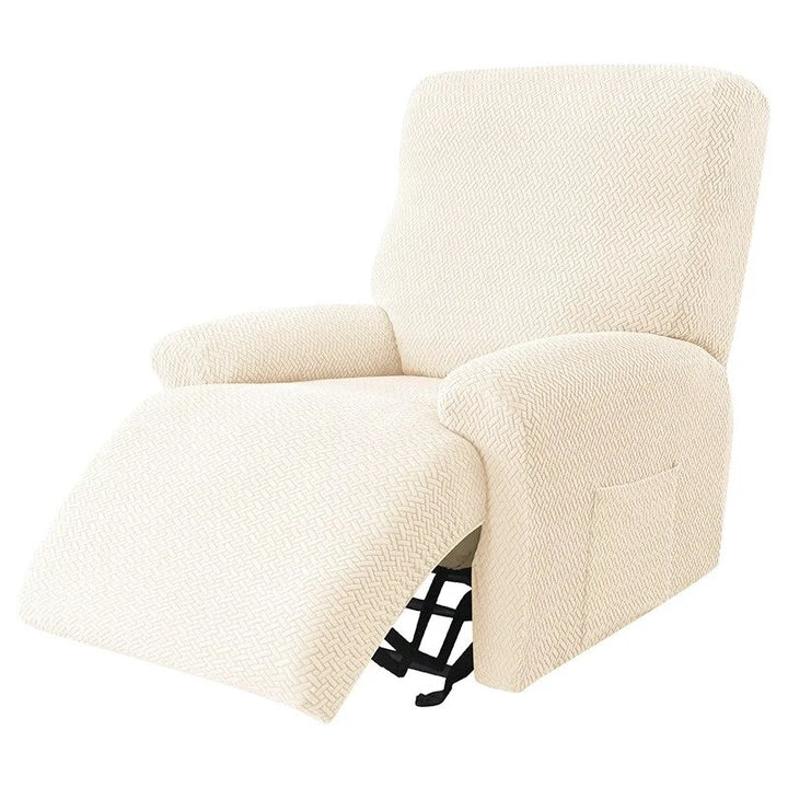 Housse pour Fauteuil Relax Beige - Housses et Housses