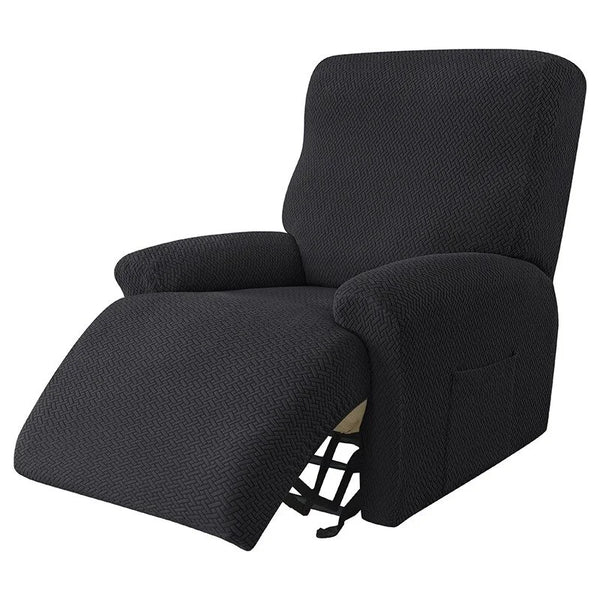 Housse pour Fauteuil Relax Noir - Housses et Housses