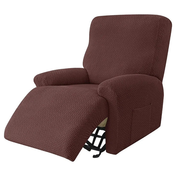 Housse pour Fauteuil Relax Brun - Housses et Housses