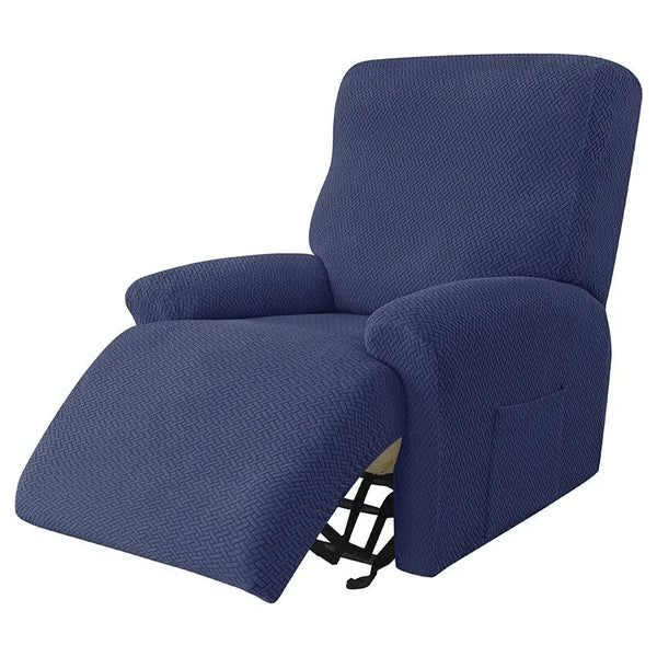 Housse pour Fauteuil Relax Bleu Marine - Housses et Housses