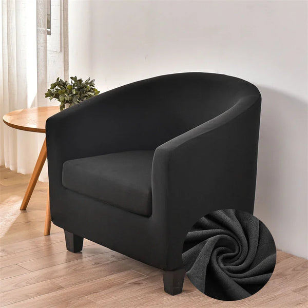 Housse de Fauteuil Noir - Housses et Housses