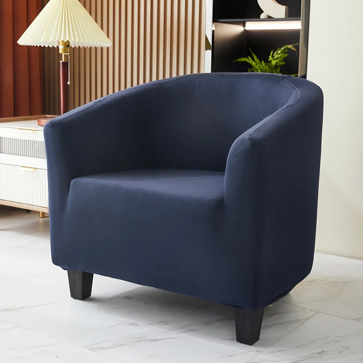 Housse de Fauteuil Bleu Marine - Housses et Housses