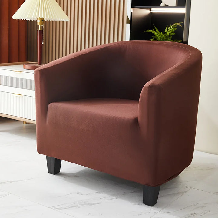 Housse de Fauteuil Brun - Housses et Housses