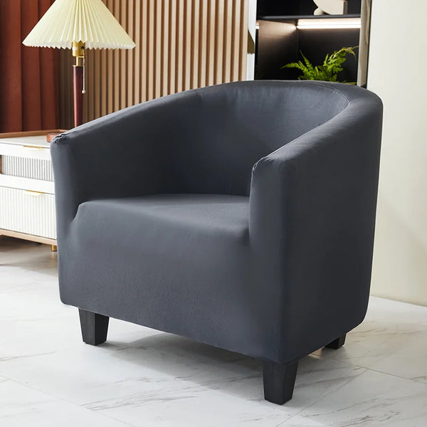 Housse de Fauteuil Gris - Housses et Housses