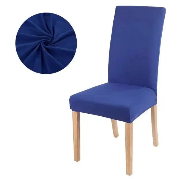 Housse de Chaise Bleu Royale