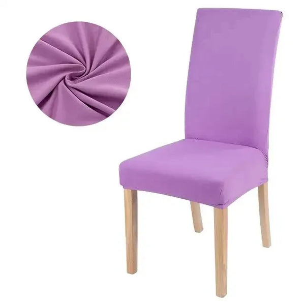 Housse de Chaise Violet Clair