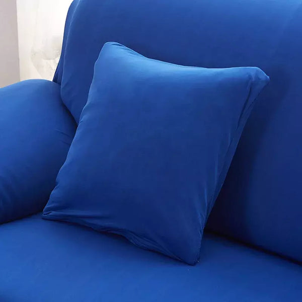 Housse de Coussin Bleu Royale