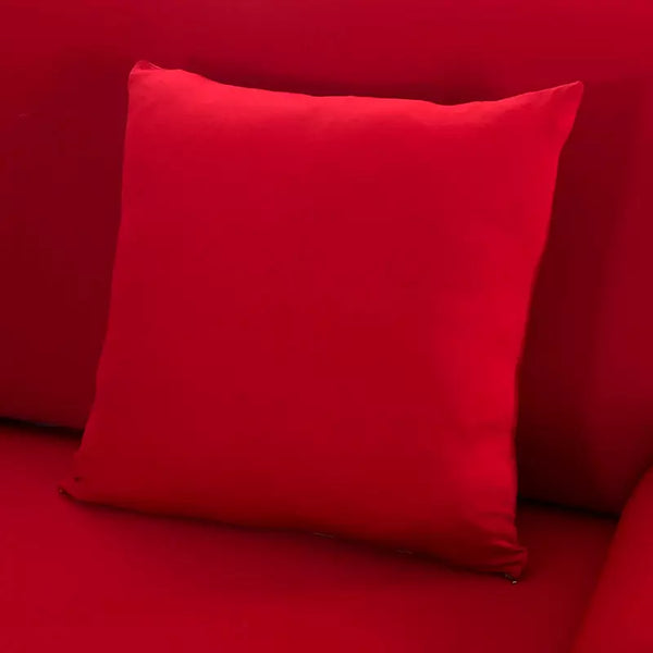 Housse de Coussin Rouge