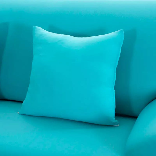 Housse de Coussin Bleu